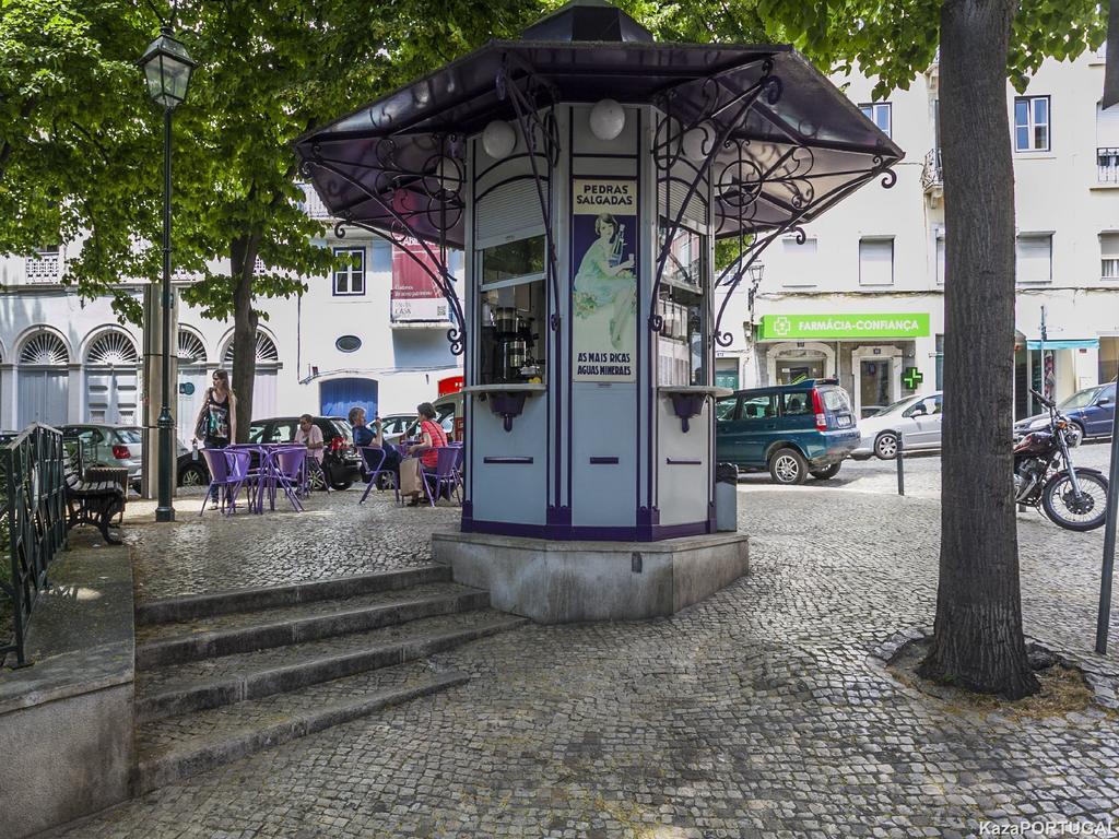 Praca Das Flores Lisbona Esterno foto